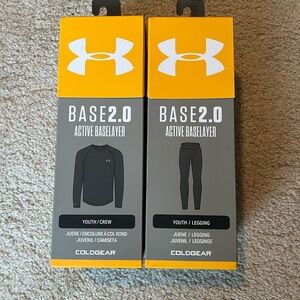 Brand new still in box youth Under Armour Base Layer 2.0